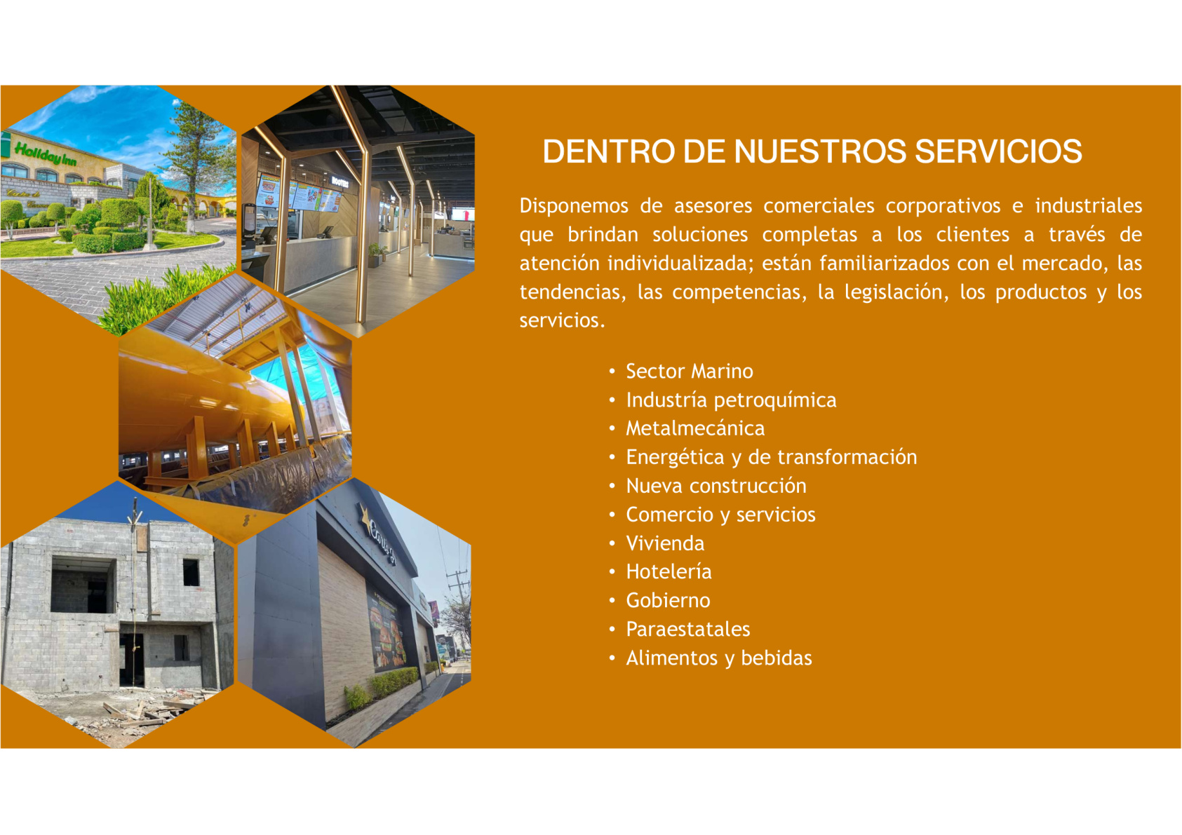 Sectores de servicio de Grupo IDC